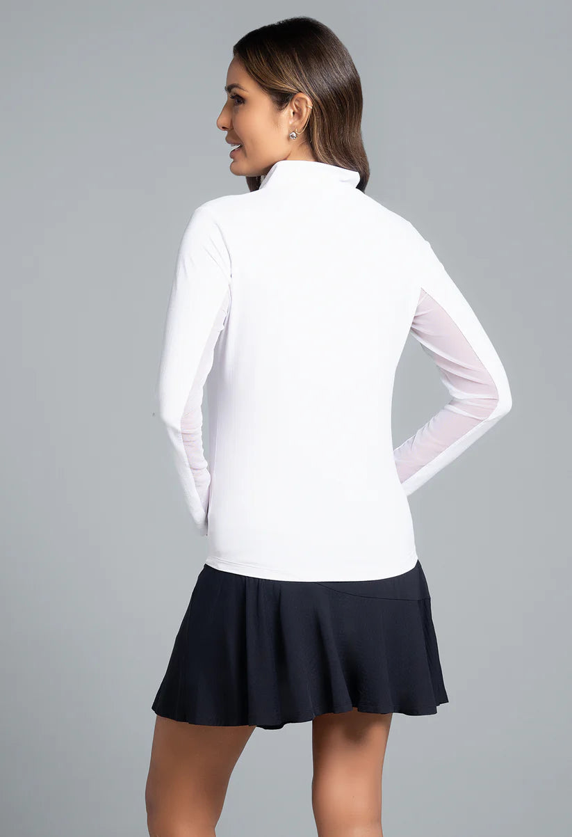 IBKUL Long Sleeve Mock Zip - 80000