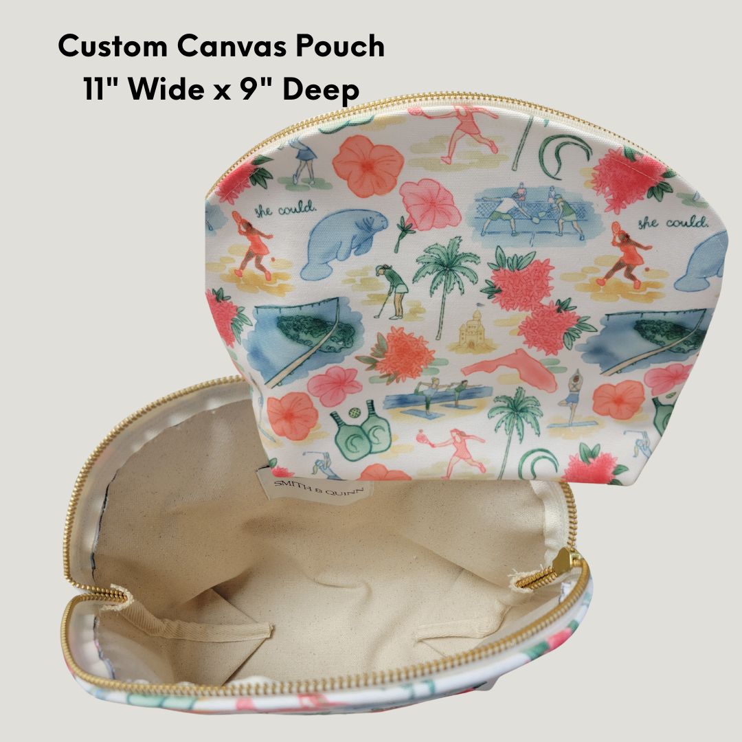 Alleys & Angles Custom Pouch By Smith & Quinn