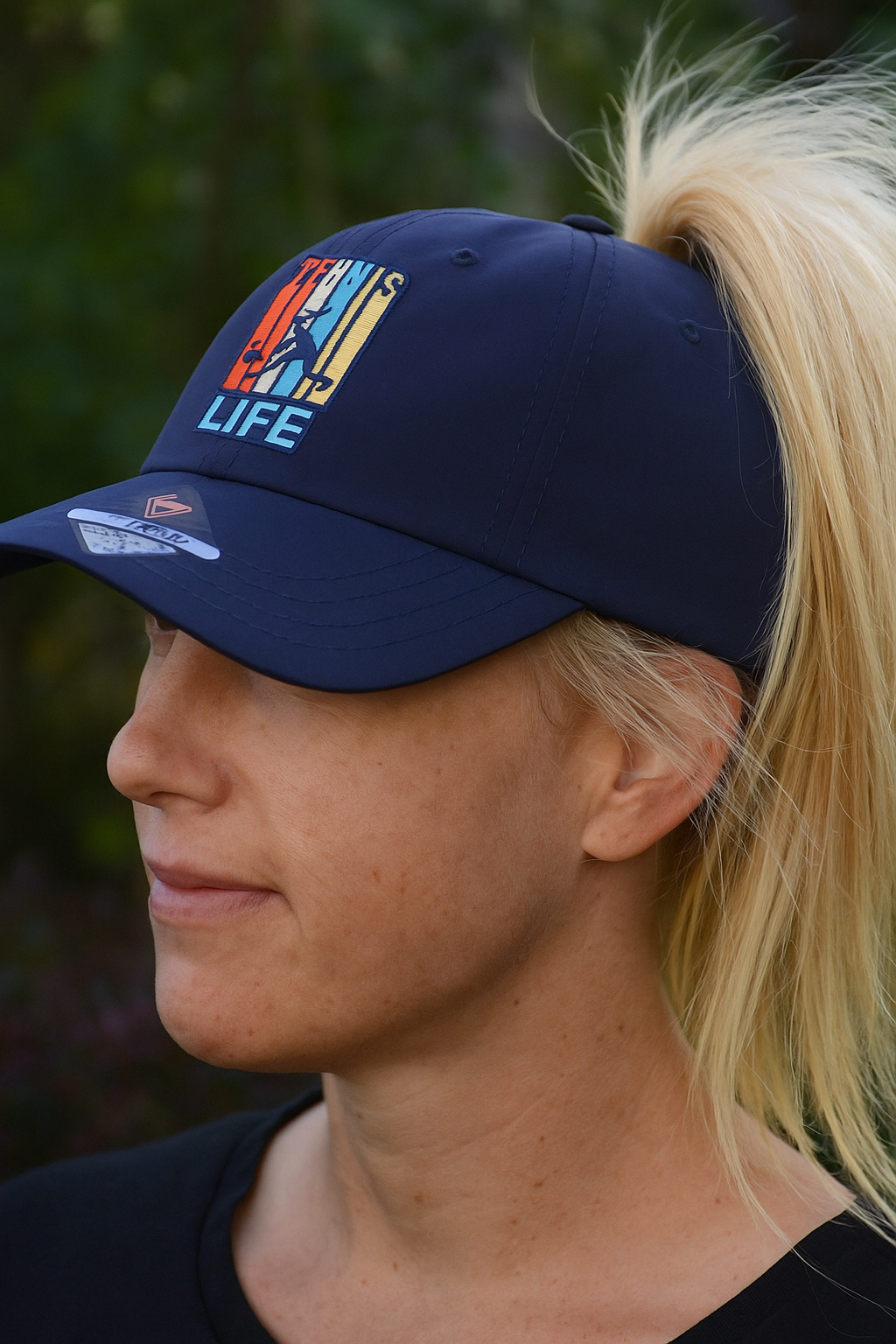 Alleys & Angles Tennis Life Ponytail Hat Designed By Pukka