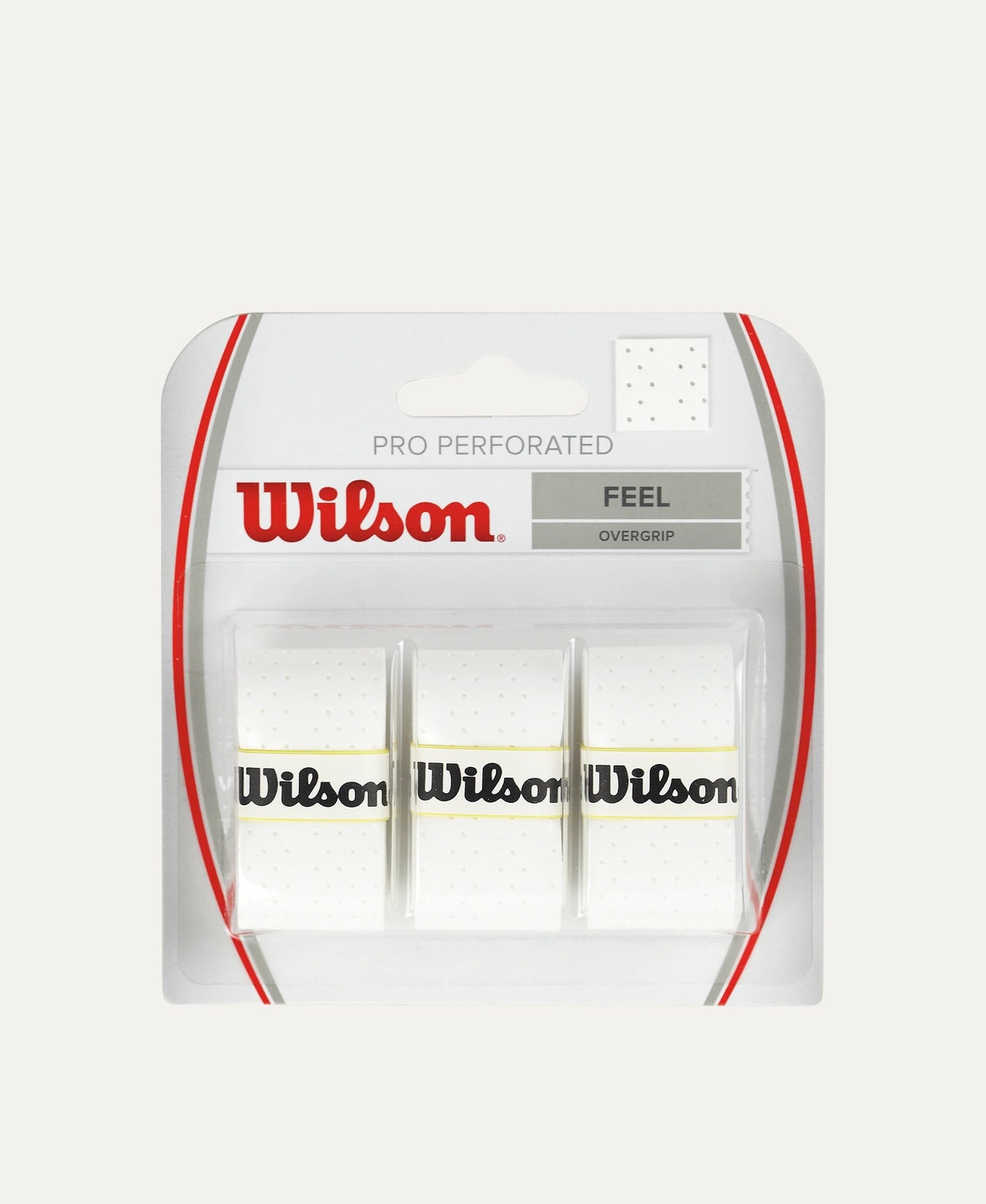 Wilson Pro Perforated Overgrip 3 Pack