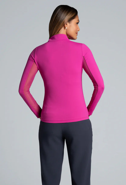 IBKUL Long Sleeve Mock Zip - 80000