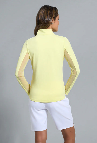 IBKUL Long Sleeve Mock Zip - 80000