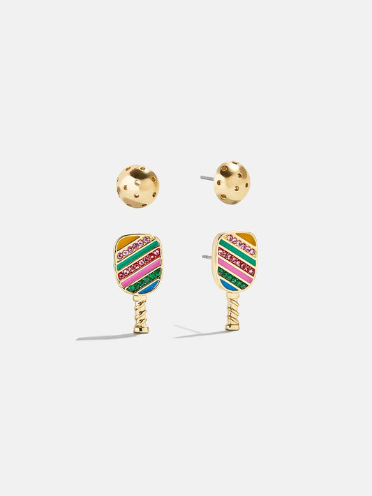 Paddles Up Pickleball Earring Set