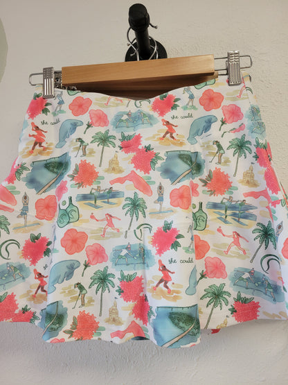 Alleys & Angles Custom Print By Smith & Quinn - Reese Skirt