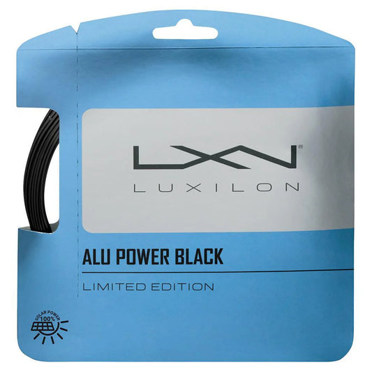Luxilon Big Banger ALU Power Black 17g Tennis String