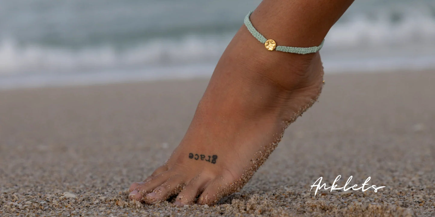 Nica Life Anklet - She Could Find Her Way Compass