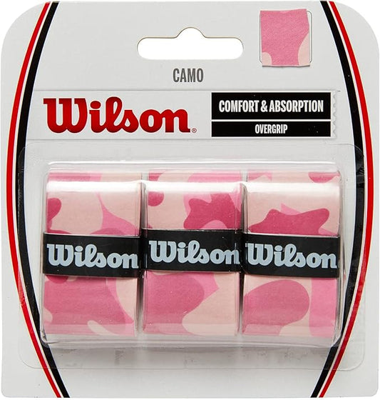 Wilson Pink Camo Overgrip — Command in Camouflage
