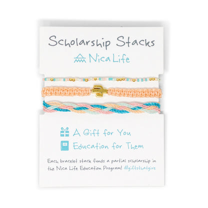 Nica Life Education Bracelet Stacks