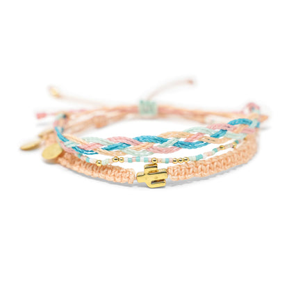 Nica Life Education Bracelet Stacks