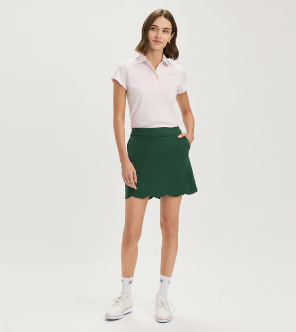 Renwick Sport Scalloped Hem Golf Skort