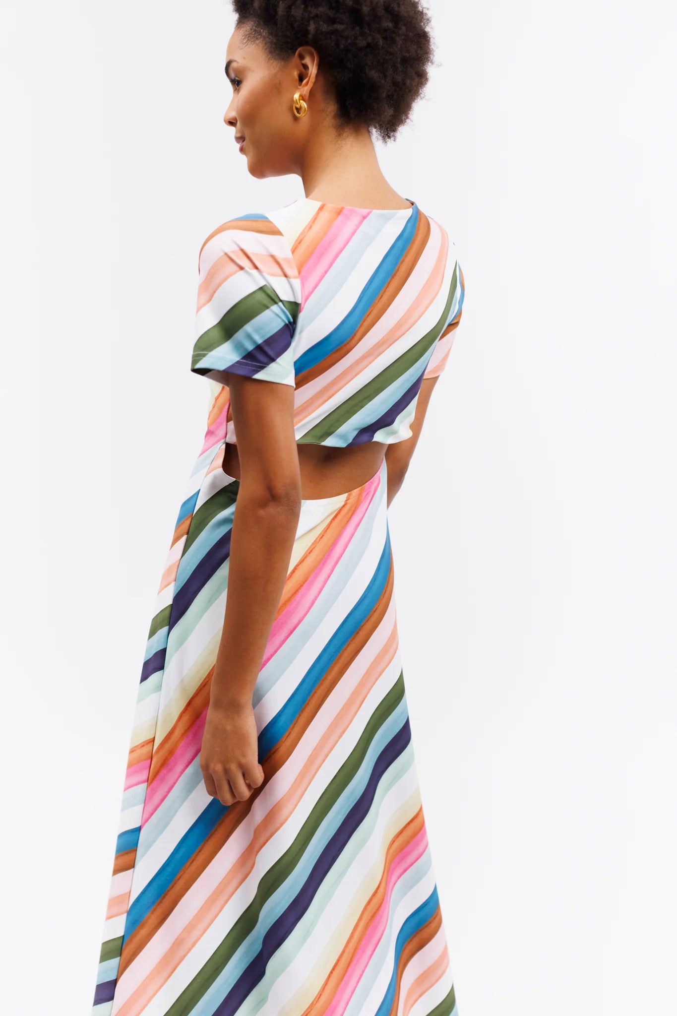 ONE SALE NOW Smith & Quinn The Celine Dress - Gogo Stripe