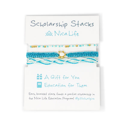 Nica Life Education Bracelet Stacks