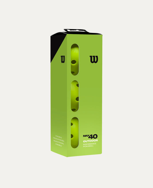 Wilson Outdoor Pickleballs — High-Visibility, Court-Ready